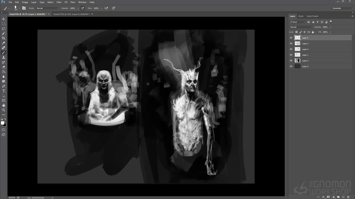 Exploration and Paintover