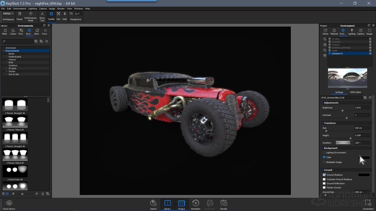 Substance Painter to Keyshot