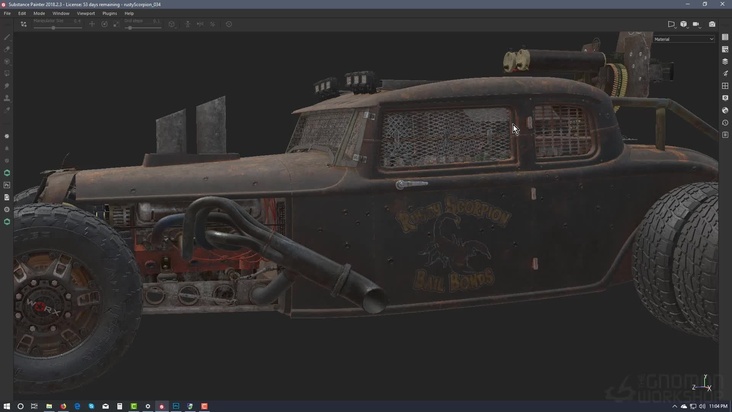 Rusty Scorpion Detailing Part 2