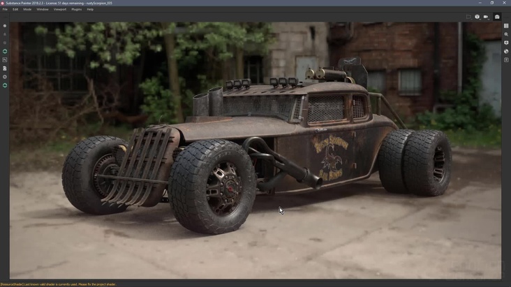 Rusty Scorpion Iray Rendering and Wrap Up