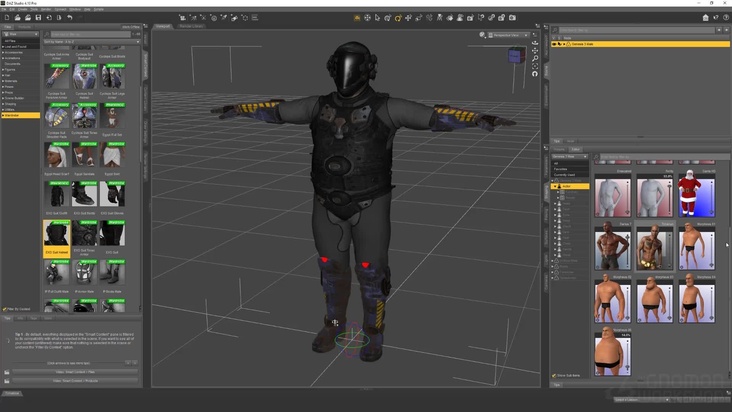 Posing Characters In Daz3d