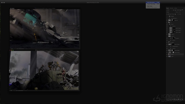 Painting Your Scene In Photoshop Part 01