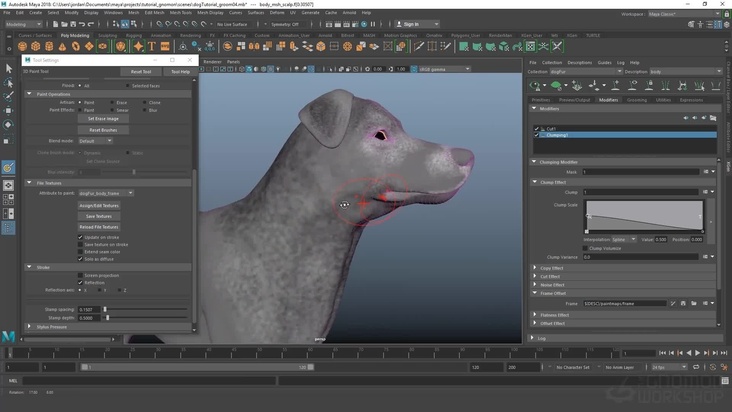 Starting Clumps and Mask Map