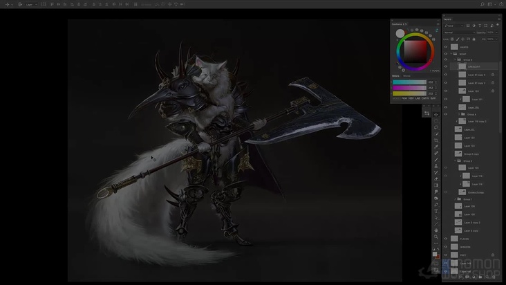 Fur Render, Final Detailing and Presentation