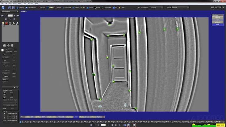 Keyboard Shortcuts in SynthEyes