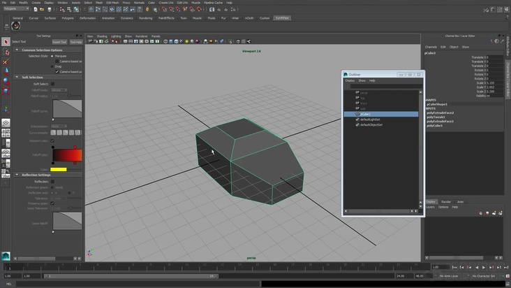 Basic Modeling in Maya
