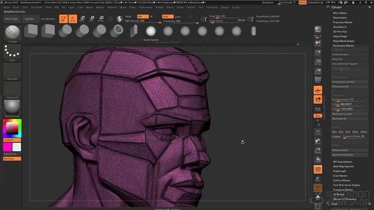 ZBrush - Part 4
