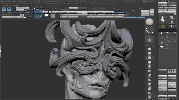 Tertiary Forms - Subdivision Levels