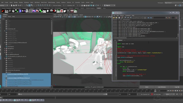 Beginning a Scene - Assessment and Initial Optimizations
