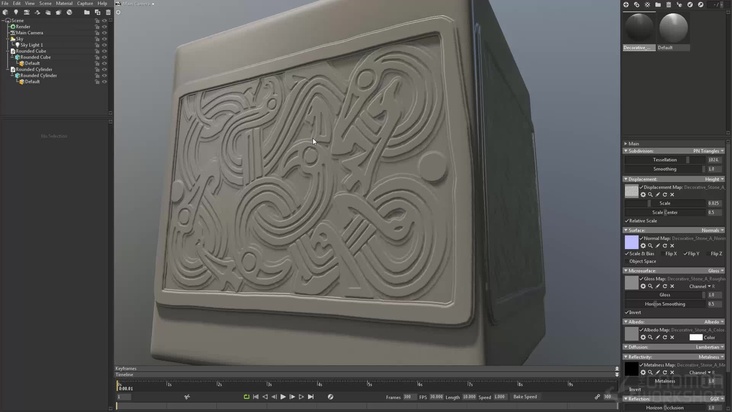 Shape Management and Blending