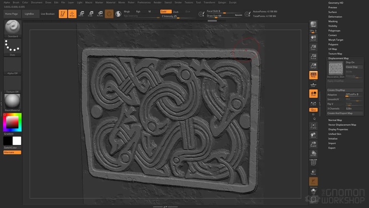 ZBrush Displacement