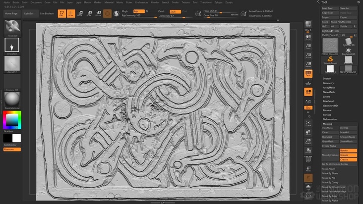 ZBrush Sculpting - Timelapse
