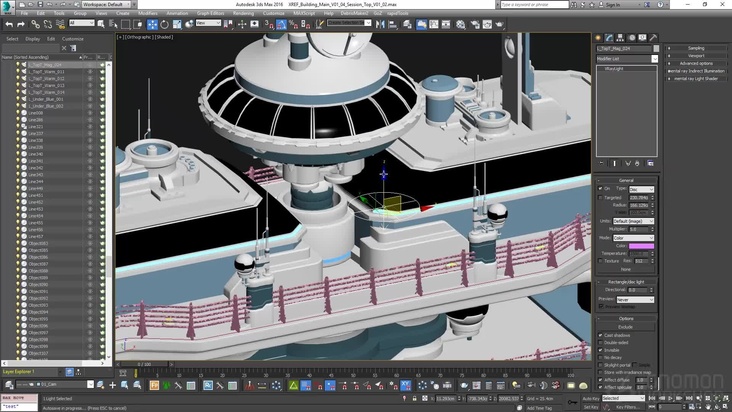 Modeling Session Building Top — Part 1