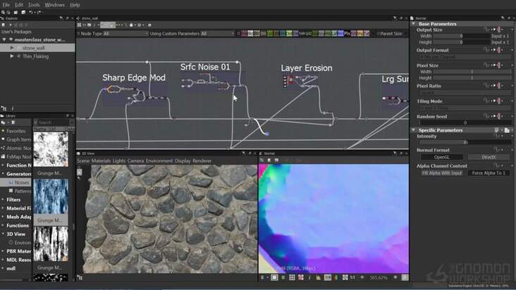 Stone Surface Breakup Detail — Part 1