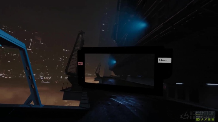 Sci-Fi City Rooftop: Bringing your flat 2D illustration back into 3D for real-time VR