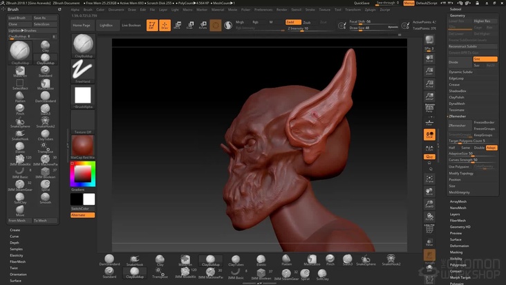 ZBrush Sculpting — Part 1
