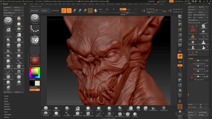 ZBrush Sculpting — Part 2