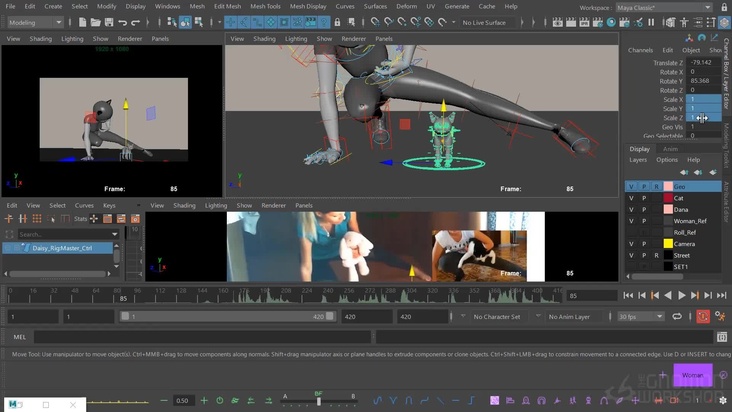 Blocking to Spline — Part 1