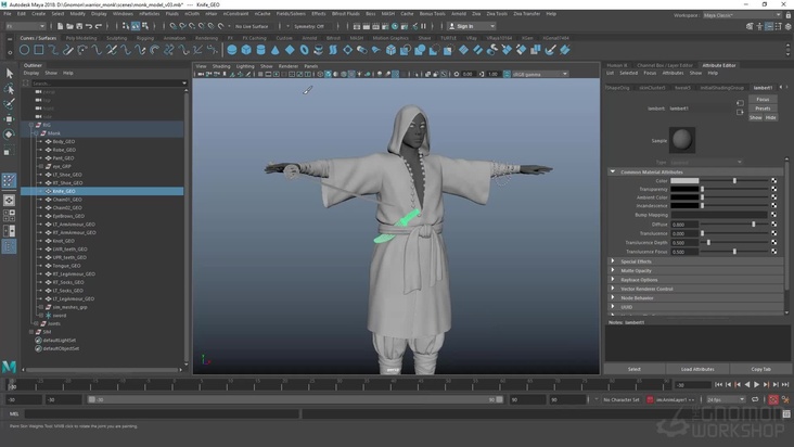 Importing Animation and File Prep for Simulation