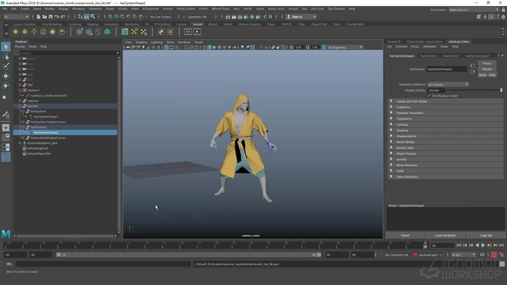 Simulating the Accessories - Motion Multiplier Technique