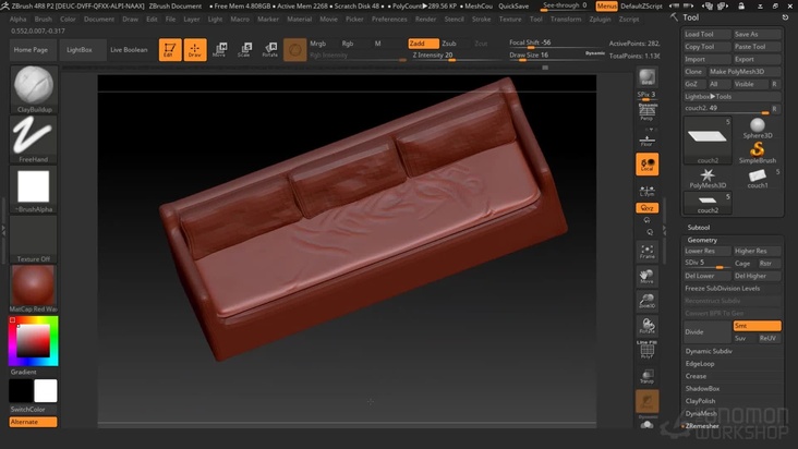 Sculpting in ZBrush - Part 2