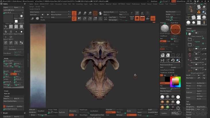 Texturing with Polypaint