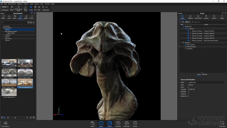 Posing and Rendering