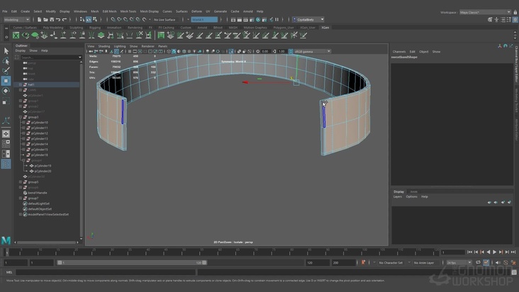 Modeling — Hat Modeling in Maya