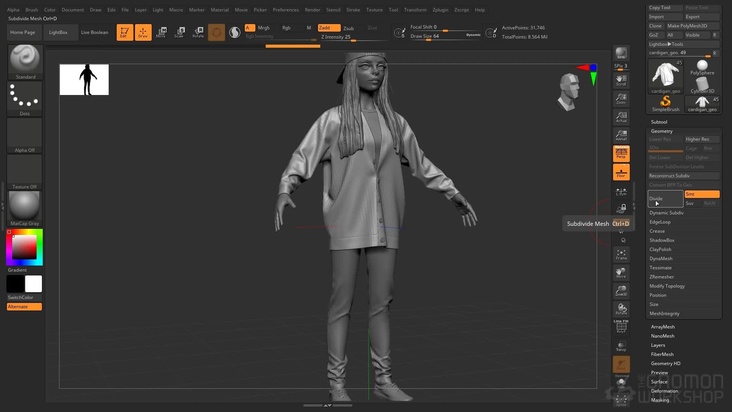 Modeling — Updating ZBrush with new UVs