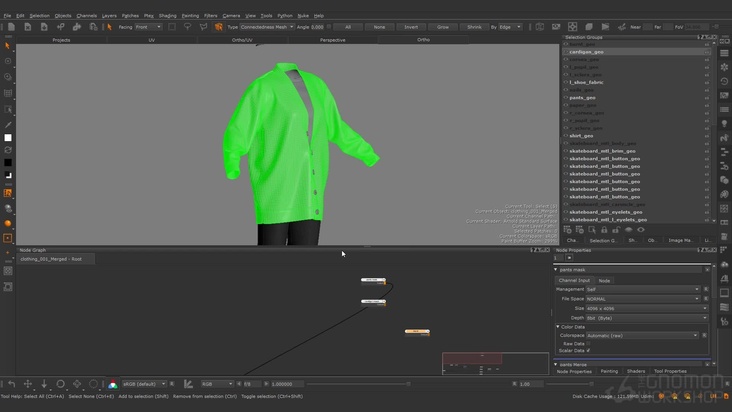 Texturing — Basic Workflow in Mari