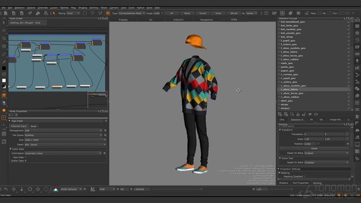 Texturing — Texturing the Clothing