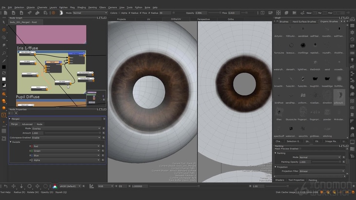 Texturing — Final Touches and Eye Painting