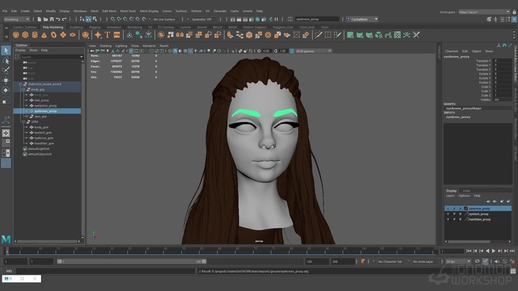 Groom — Setting Up the Scene for Xgen