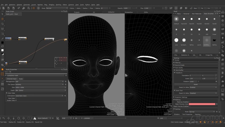 Groom —Painting Masks in Mari