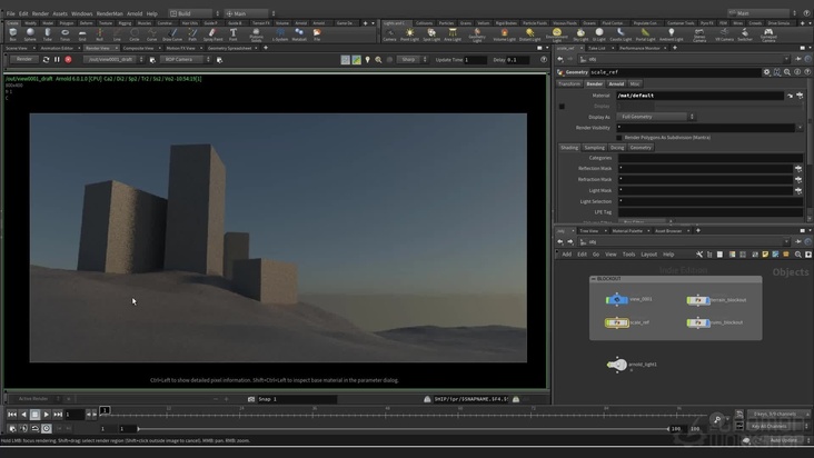 Scene Setup and Block-Out