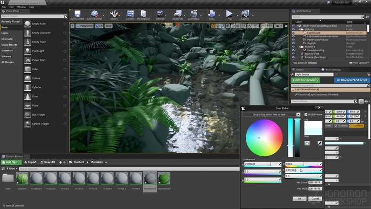 Implementation in Unreal Engine