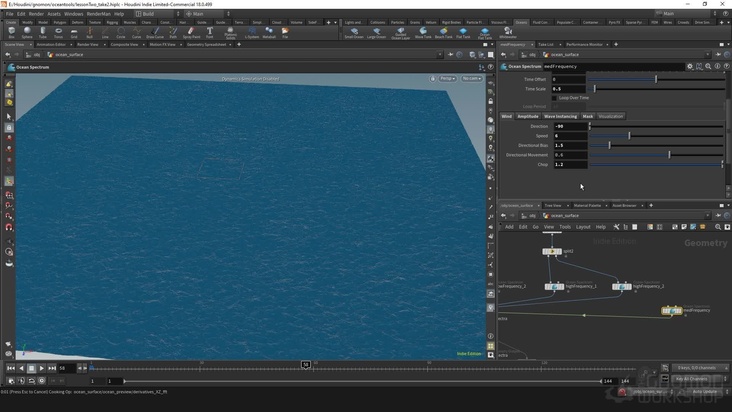Large Ocean Spectrums