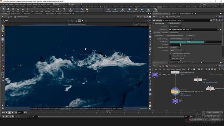Meshing & Ocean Spray