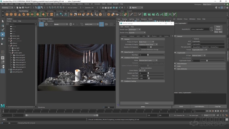 Practical Application in Maya & Redshift