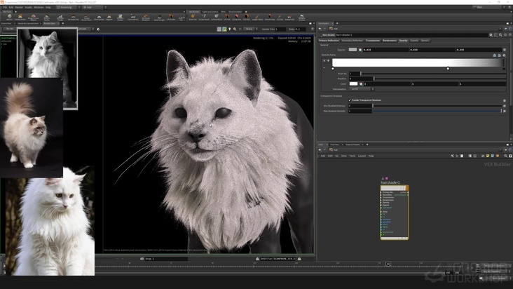 Mantra Shading: Fur & Organics — Part 1