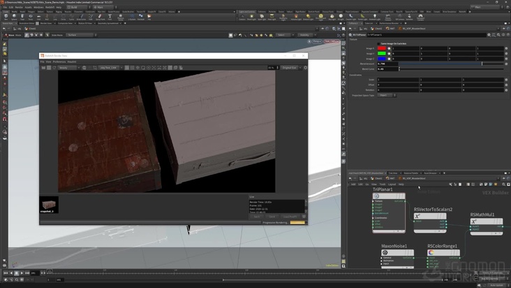 Scene Assembly in Houdini