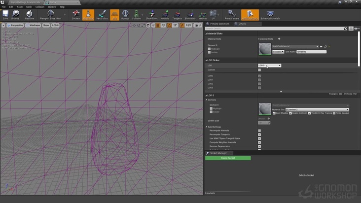 Asset Settings & Features