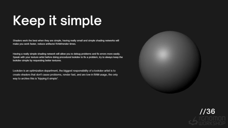 Optimizations for Look Dev