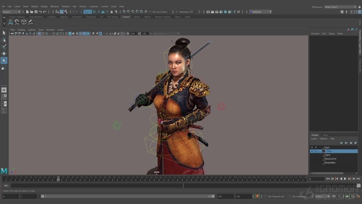 Introduction to Character Rigging in Maya for Game Production