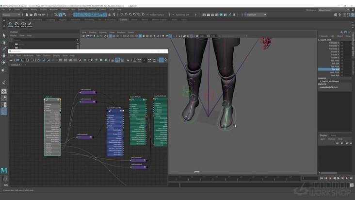 Building the Spine in Maya — Part 2