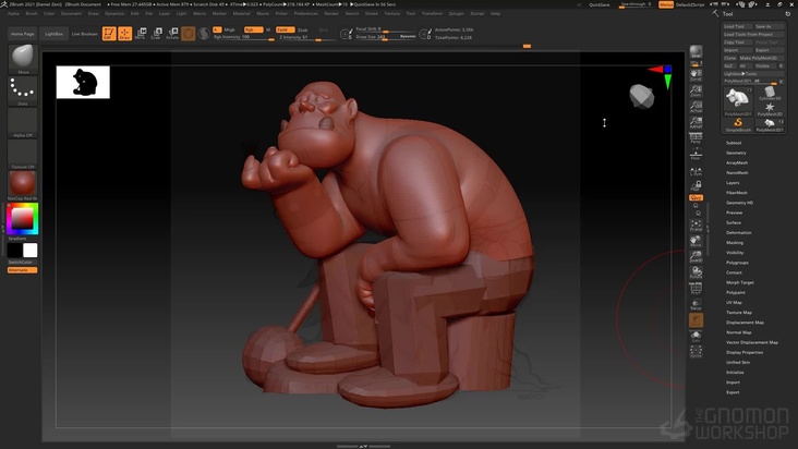 Modeling Legs in ZBrush — Part 1