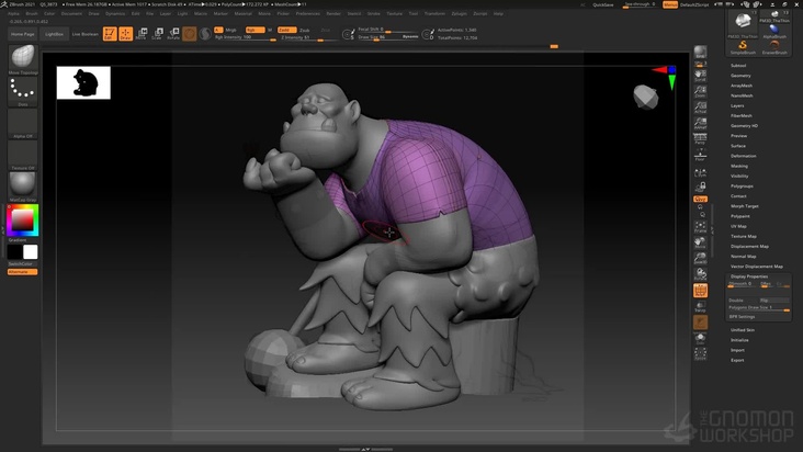 Modeling Stylized Clothing & Props in ZBrush — Part 1
