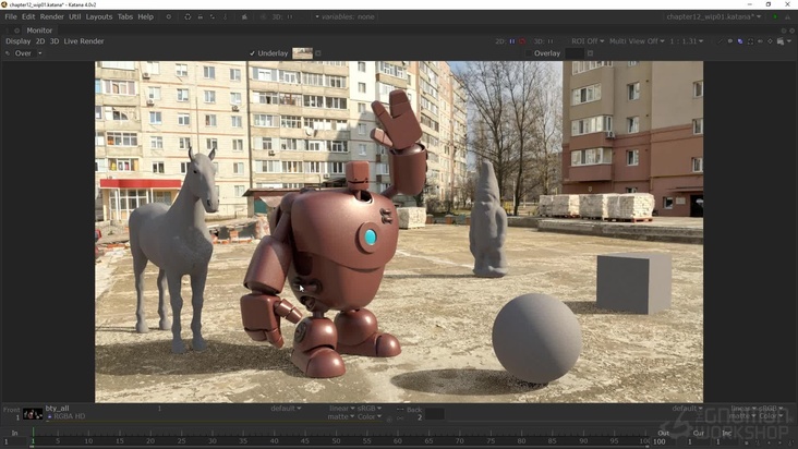 Working with Materials in Katana