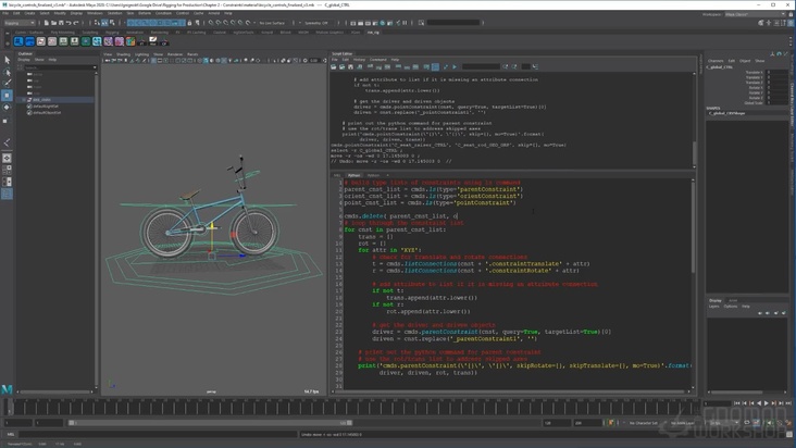 Working With Python in Maya