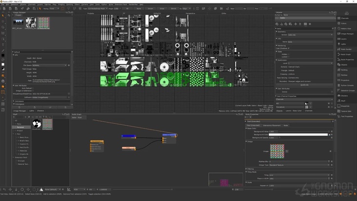 Planning UV Layout for Materials